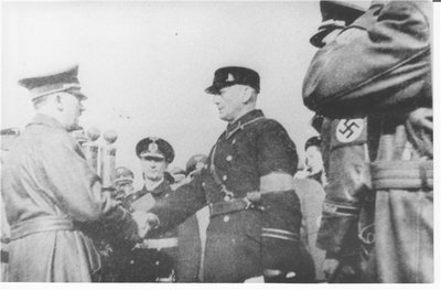 Гитлер и Нойманн. Мемель 23-03-1939