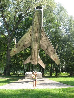 МиГ-19, заброшенный аэродром Нивенское,<br />пос. Северный