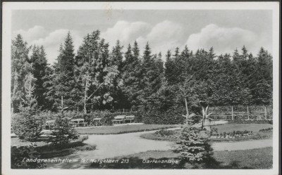 Metgethen Gartenanlage Landgrabenhalle 1940.jpg