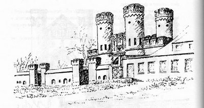 13. Рисунок Фридрихсбургских ворот 1939 года