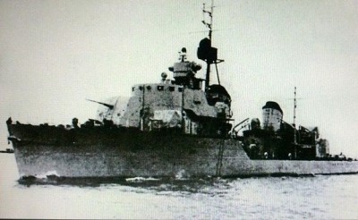 Сторожевой корабль СКР проекта 29 первое изделие завода№820 1949год