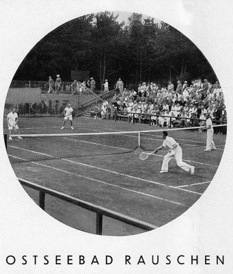 Теннисный турнир в Раушене, 1938 г.