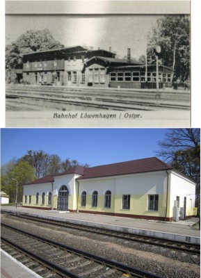 жд станциия(вид с восточной стороны), bildarhive датировал своё фото 1920-1940гг.