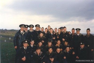 Команда &quot;Калининграда&quot; на стрельбище морпехов в Балтийске, 90-е годы