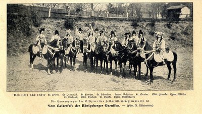 Koenigsberg Garnison - Feldartillerieregiment 52 1903.JPG