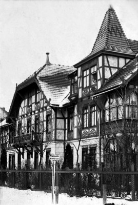 Alte Ansichtskarte Wohnhaus KÖNIGSBERG Ostpreußen 1912.