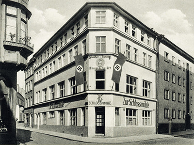 Königsberg. Fleischer Innungshaus Gaststätte zur Schloßmühle. 1937