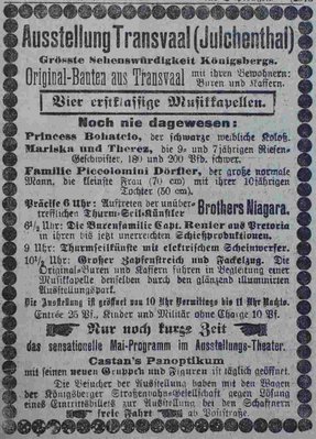 1902 Sommertheater Julchenthal