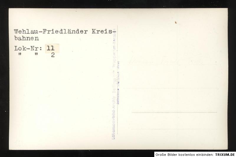 C. Bellingrodt  Wehlau-Friedland - Lok-Nr. 11_2.jpg